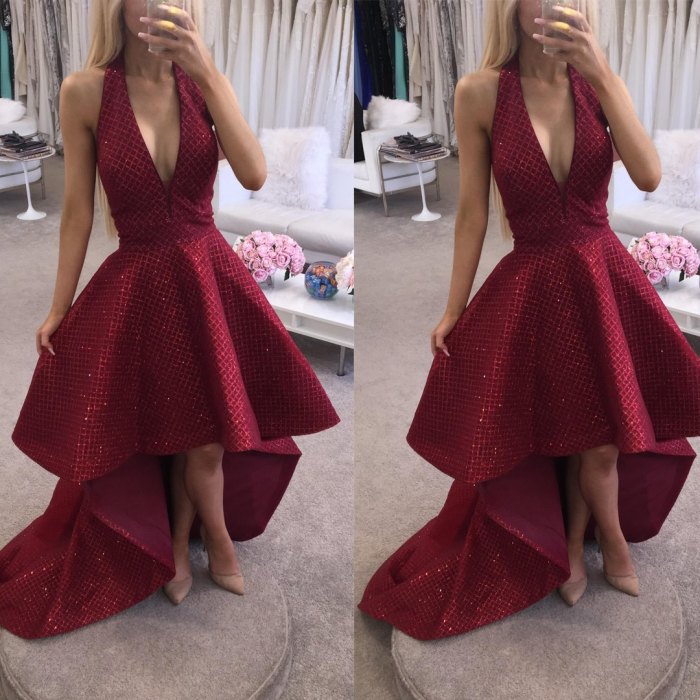 Guest wedding dress over elegant burgundy short sleeves half gemgrace