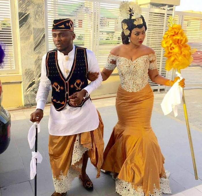 Nigerian style wedding dresses