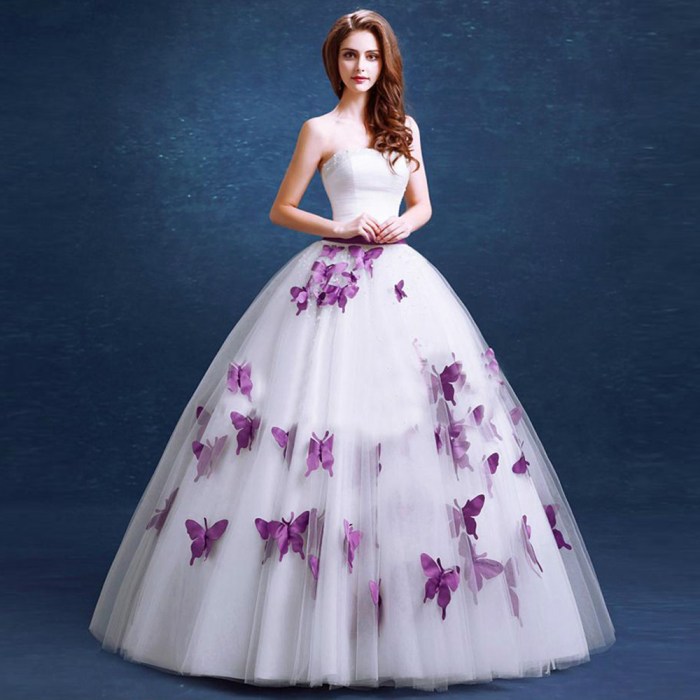 Purple dresses for weddings