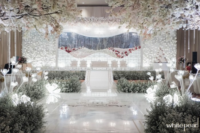 White white wedding dress