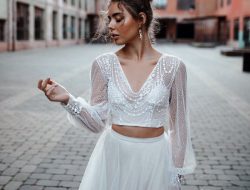 Two Piece Wedding Dresses A Modern Bridal Trend