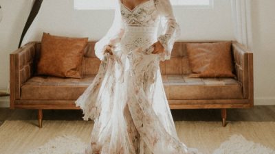 Boho chic wedding guest dresses