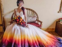 Wedding Dress with Color A Style Guide